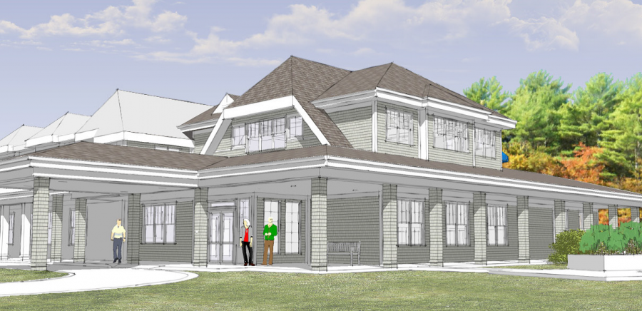 Steffian Bradley Rendering for Duxbury Senior Center